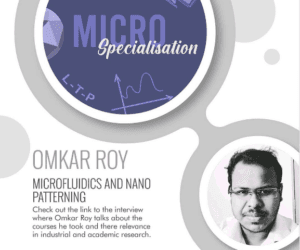 Micro Fluidics & Nano Patterning – Omkar Roy image